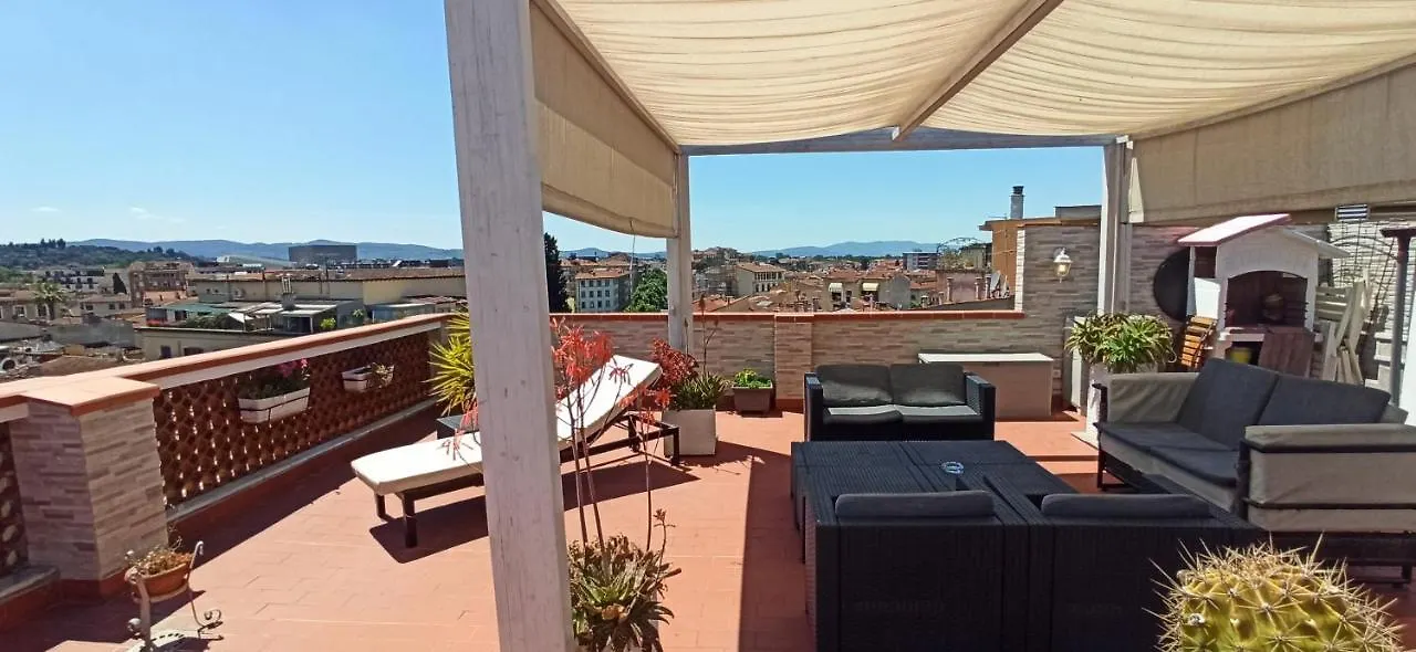 Panoramic Luxury Little Penthouse Apartment Florence Italy