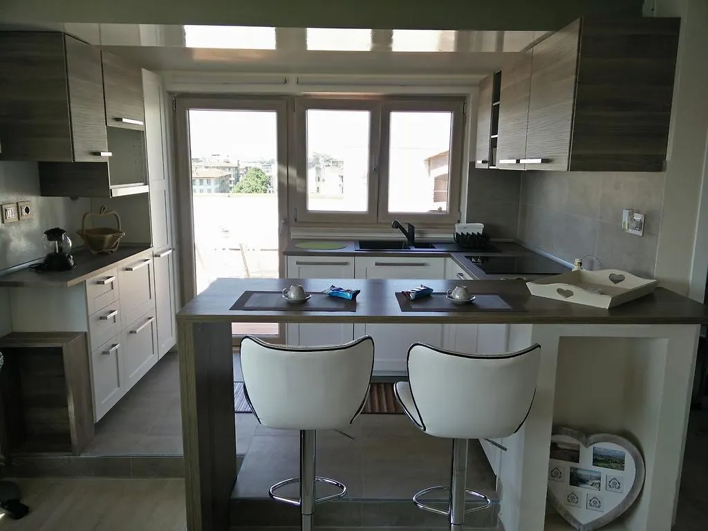 Panoramic Luxury Little Penthouse Apartment Florence