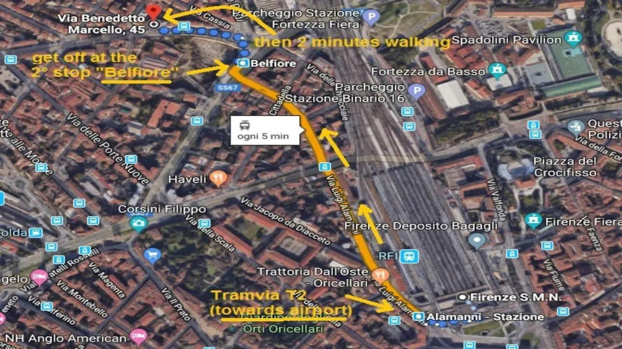 Panoramic Luxury Little Penthouse Apartment Florence